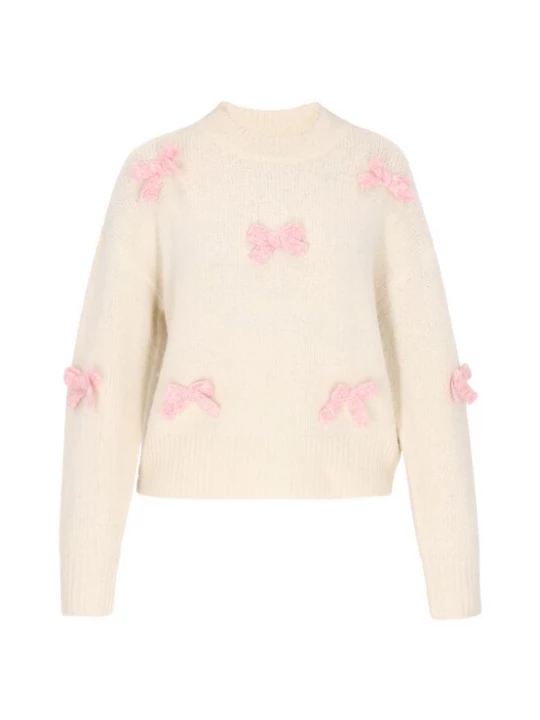 Foto van product MYMO Trui rosa / wolwit