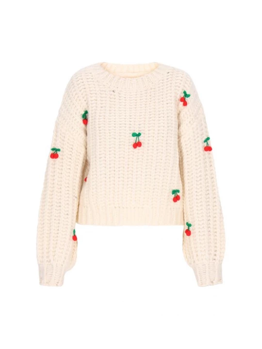 Foto van product MYMO Trui 'Young Fashion' groen / rood / wolwit