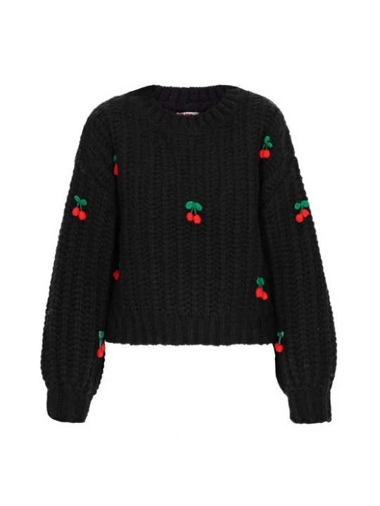Foto van product MYMO Trui 'Young Fashion' groen / rood / zwart