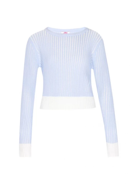 Foto van product MYMO Trui 'Young Fashion' lichtblauw / wit
