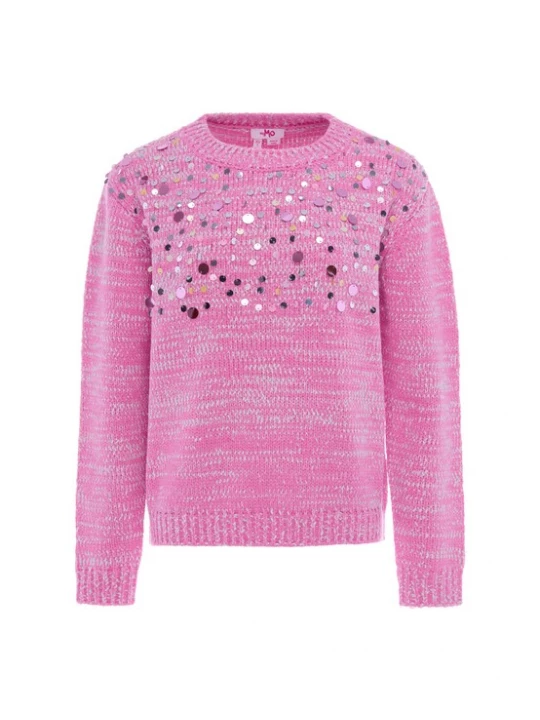 Foto van product MYMO Trui 'Young Fashion' lichtgrijs / pink