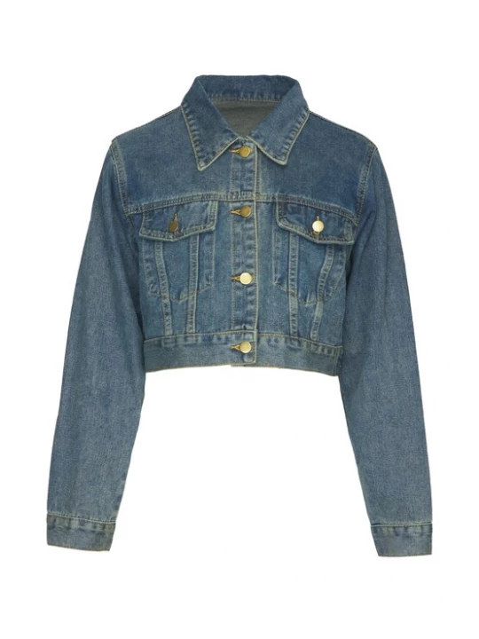 Foto van product MYMO Tussenjas blauw denim