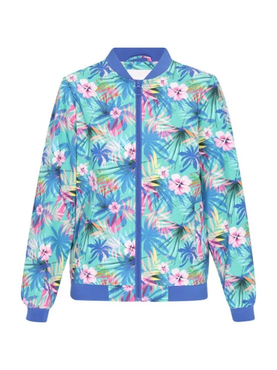 Foto van product MYMO Tussenjas blauw / jade groen / rosa / wit