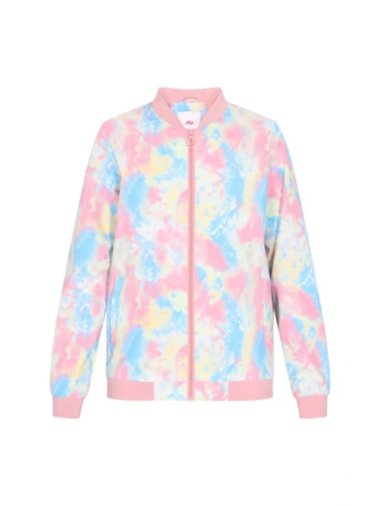 Foto van product MYMO Tussenjas cyaan blauw / rosa / wit