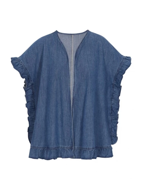 Foto van product MYMO Tussenjas 'Fashion Lover' blauw denim