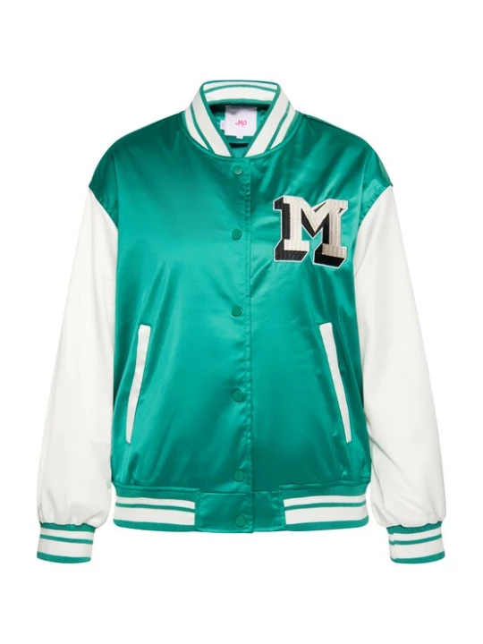 Foto van product MYMO Tussenjas jade groen / zwart / parelwit / offwhite