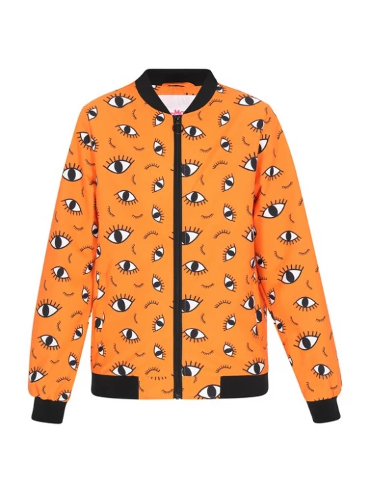 Foto van product MYMO Tussenjas oranje / zwart / wit