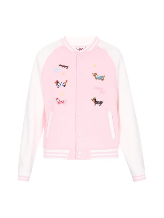 Foto van product MYMO Tussenjas rosa / wolwit