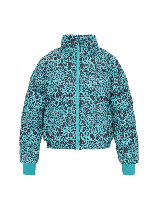 Foto van product MYMO Tussenjas 'Young Fashion' turquoise / rosa / zwart