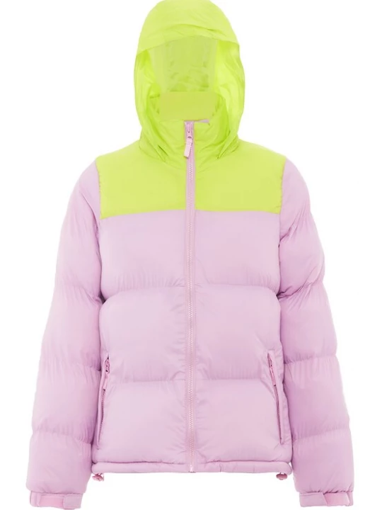 Foto van product MYMO Winterjas geel / pastellila