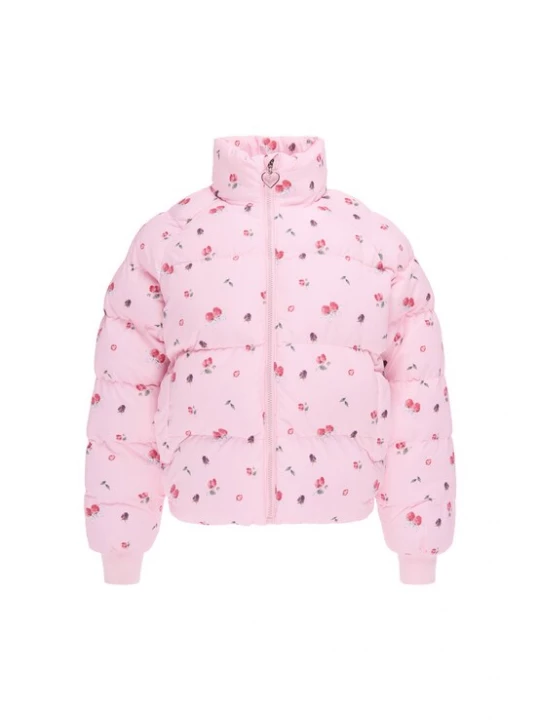 Foto van product MYMO Winterjas groen / pink / rosa