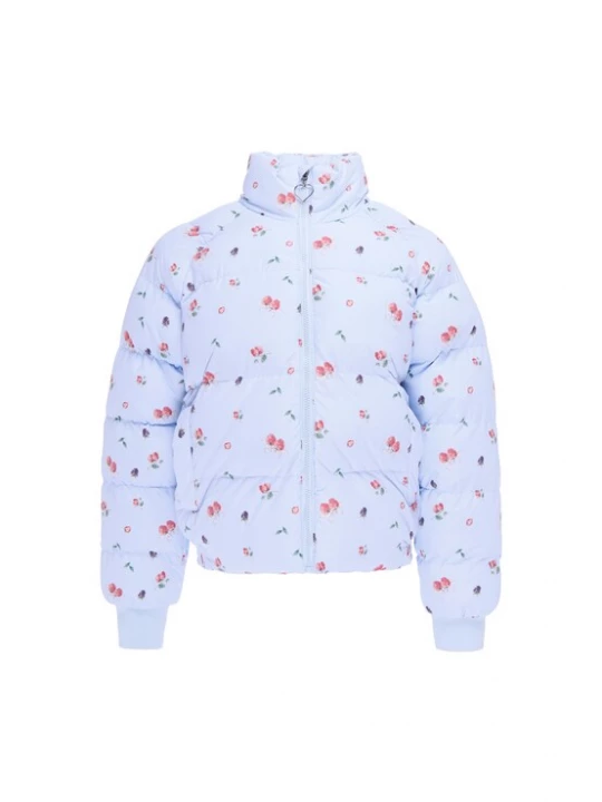 Foto van product MYMO Winterjas lichtblauw / groen / rosa