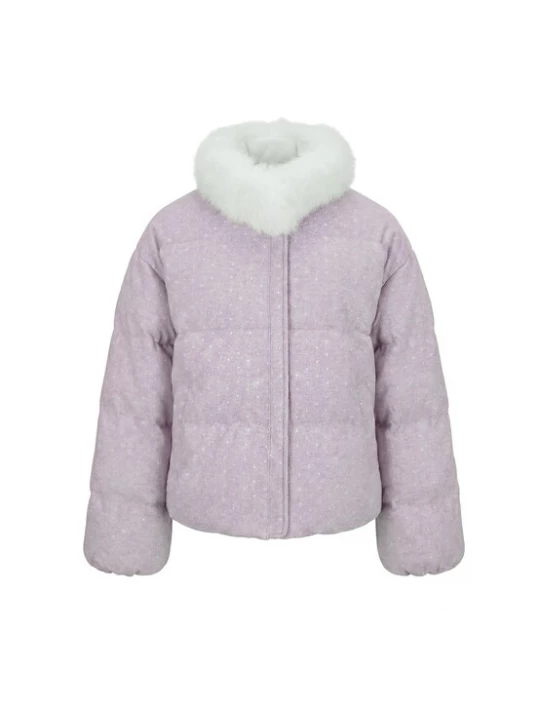 Foto van product MYMO Winterjas lila / wit