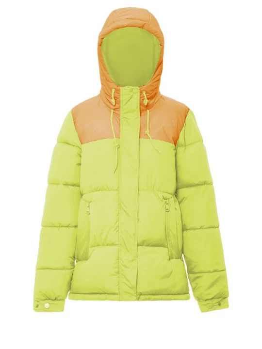 Foto van product COSIMON Winterjas limoen / oranje