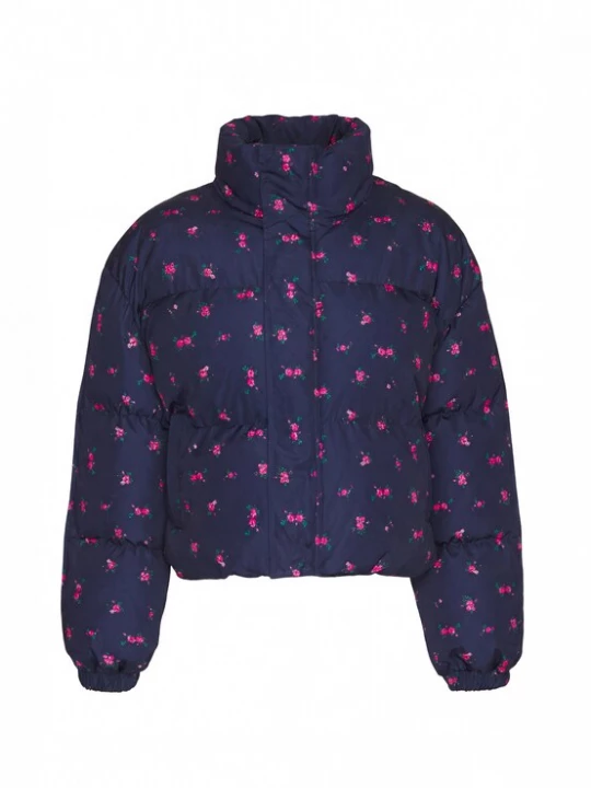 Foto van product MYMO Winterjas navy / groen / pink