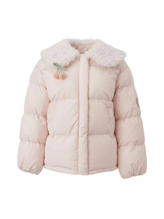 Foto van product MYMO Winterjas 'Pop Collection' groen / pink
