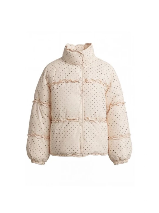 Foto van product MYMO Winterjas 'Pop' lichtbeige / zwart