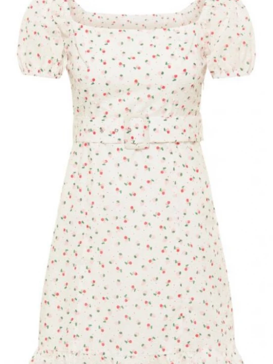 Foto van product MYMO Zomerjurk donkergroen / rosa / rosé / knalrood