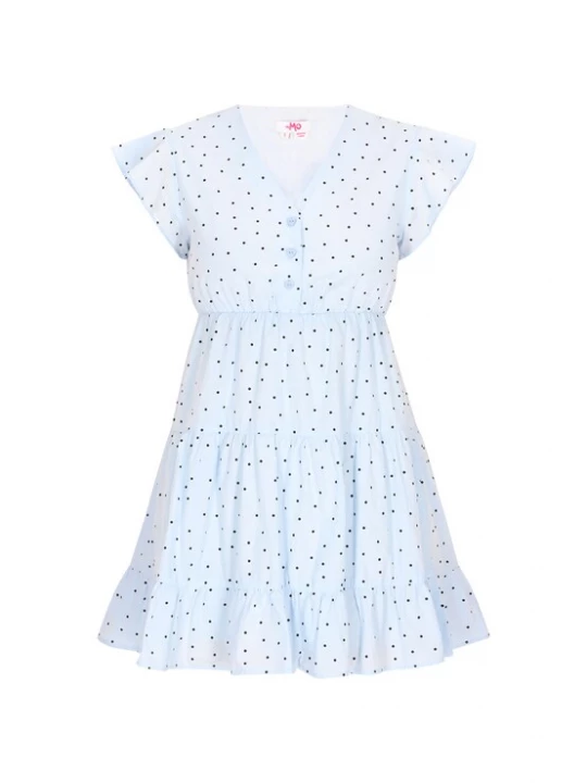 Foto van product MYMO Zomerjurk 'Young Fashion' lichtblauw / zwart