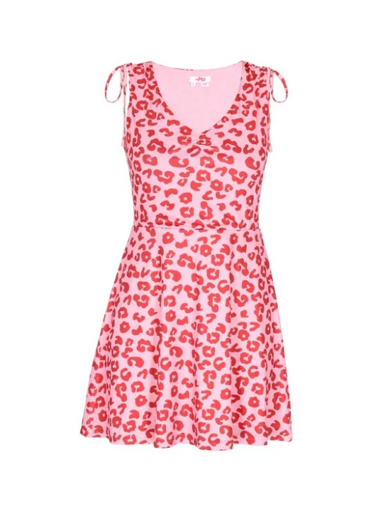 Foto van product MYMO Zomerjurk 'Young Fashion' pastelroze / rood