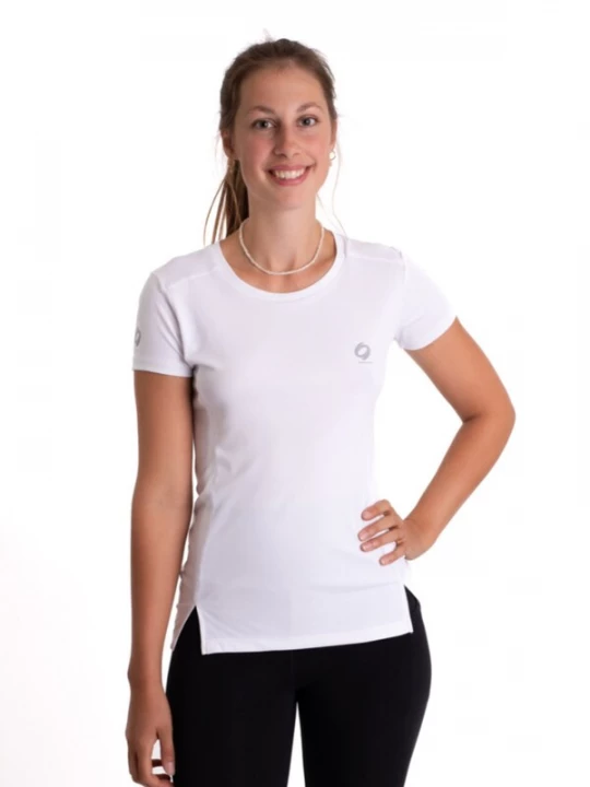 Foto van product mymotus Functioneel shirt 'mymotus® ladies running tee, white, RW21' wit
