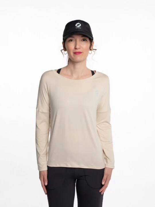 Foto van product mymotus Functioneel shirt 'mymotus®, longsleeve shirt, beige YW33' beige