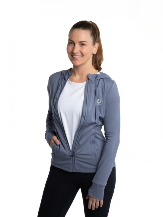 Foto van product mymotus Sportjas 'mymotus®, hooded jacket with strong performance details RW42' duifblauw