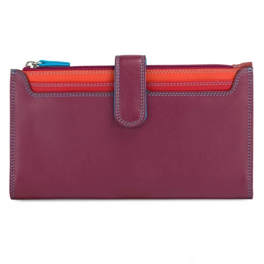 Foto van product mywalit Portemonnee 'Continental' blauw / oranje / rood