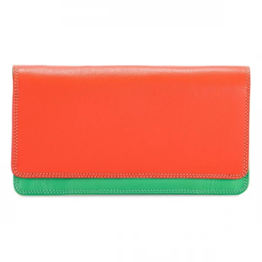 Foto van product mywalit Portemonnee groen / oranjerood