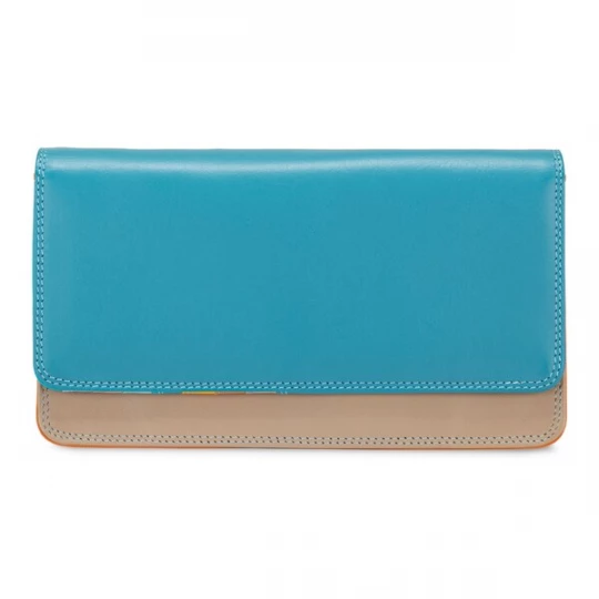 Foto van product mywalit Portemonnee lichtbeige / turquoise