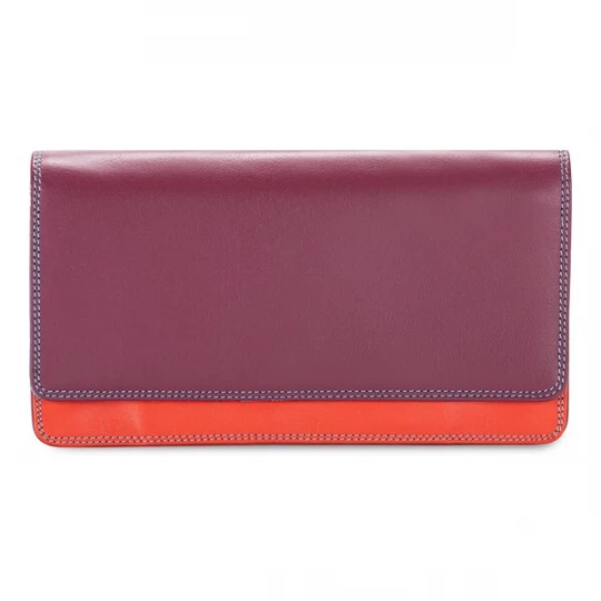 Foto van product mywalit Portemonnee 'Matinee' blauw / oranje / roodviolet