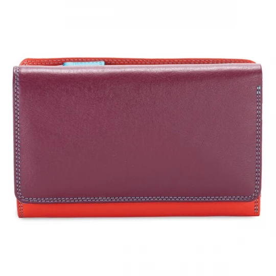 Foto van product mywalit Portemonnee neonoranje / donkerrood