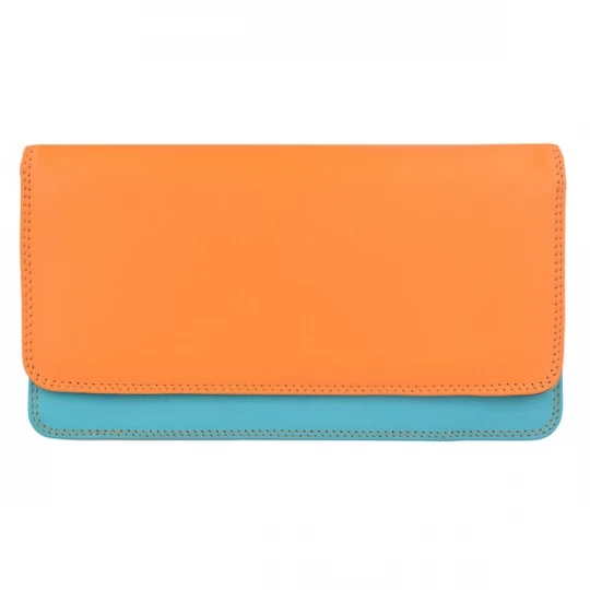 Foto van product mywalit Portemonnee turquoise / neonlila / oranje / neonroze