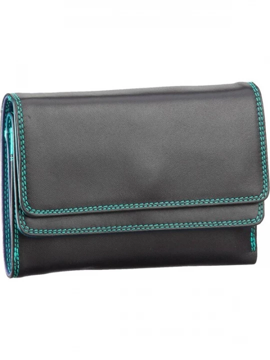 Foto van product mywalit Portemonnee turquoise / zwart