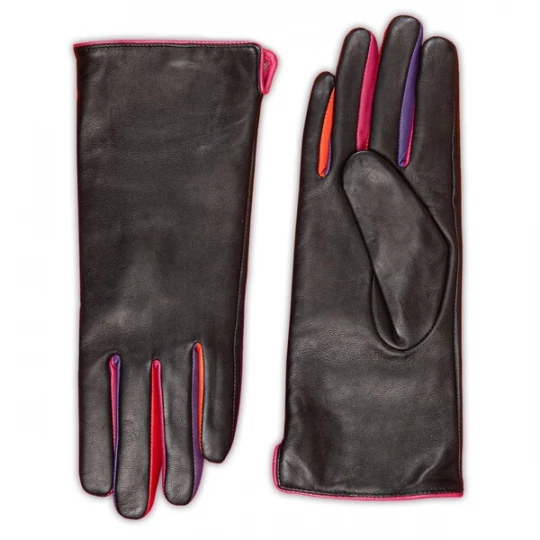Foto van product mywalit Vingerhandschoenen lila / lichtroze / rood / zwart