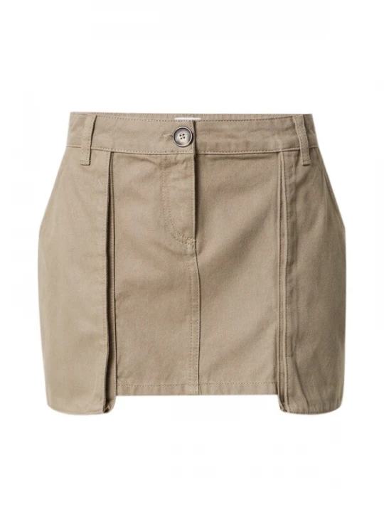 Foto van product NA-KD Rok donkerbeige