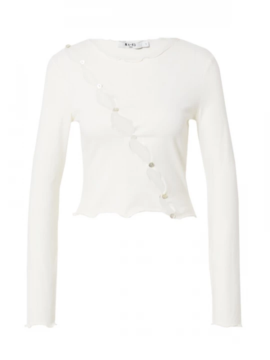 Foto van product NA-KD Shirt crème