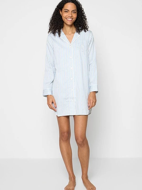 Foto van product Nachtjapon Lauren Ralph Lauren blauw