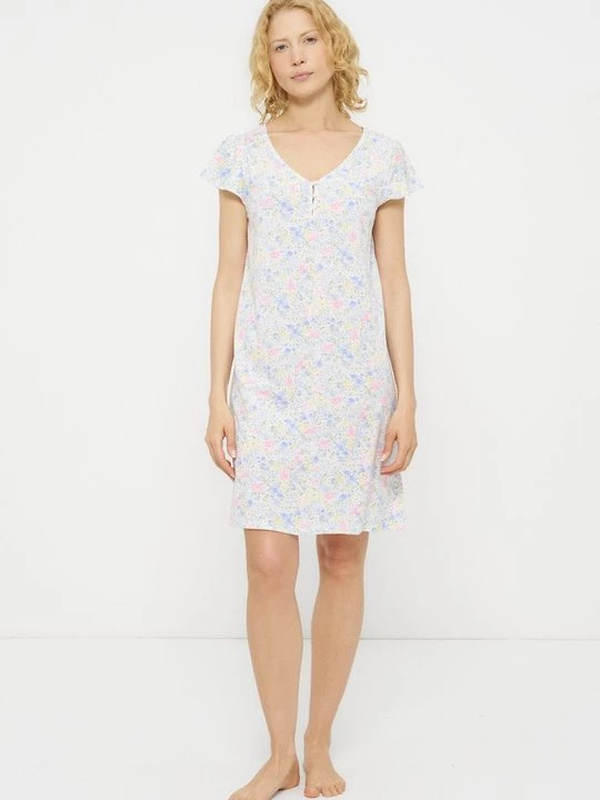 Foto van product Nachtjapon Lauren Ralph Lauren blauw