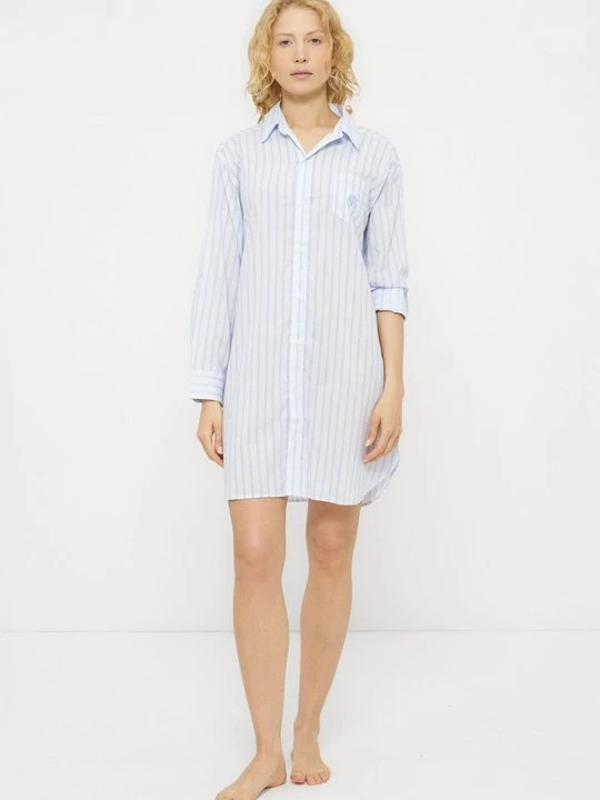 Foto van product Nachtjapon Lauren Ralph Lauren blauw