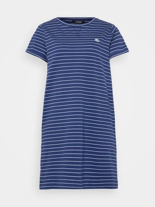 Foto van product Nachtjapon Lauren Ralph Lauren donkerblauw
