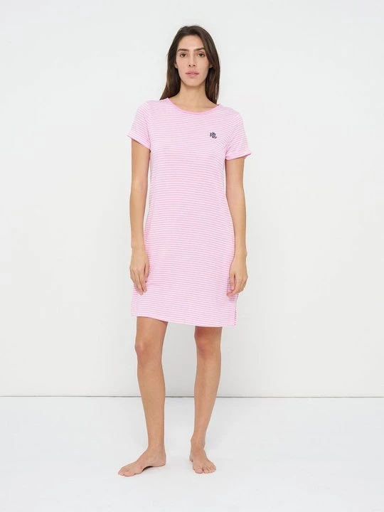 Foto van product Nachtjapon Lauren Ralph Lauren donkerroze