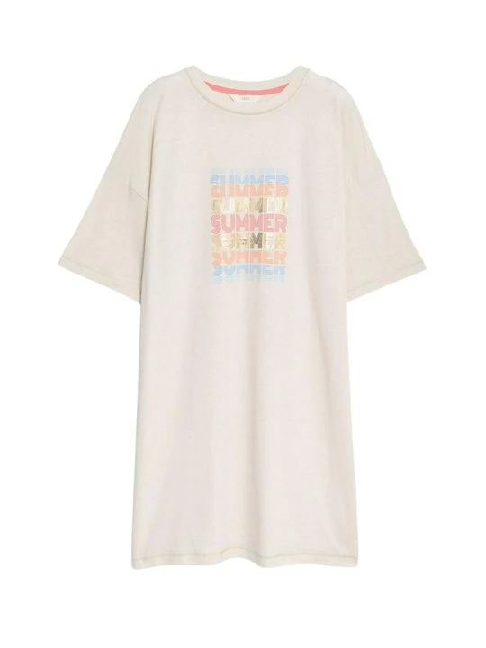 Foto van product Nachtjapon Marks & Spencer beige mêleerd