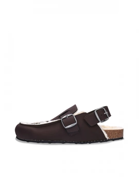 Foto van product nae Vegan Shoes Clogs 'MEDAN' bruin