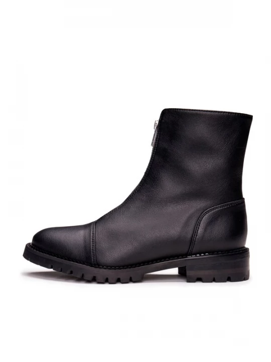 Foto van product nae Vegan Shoes Enkellaarsjes 'Tecla' zwart