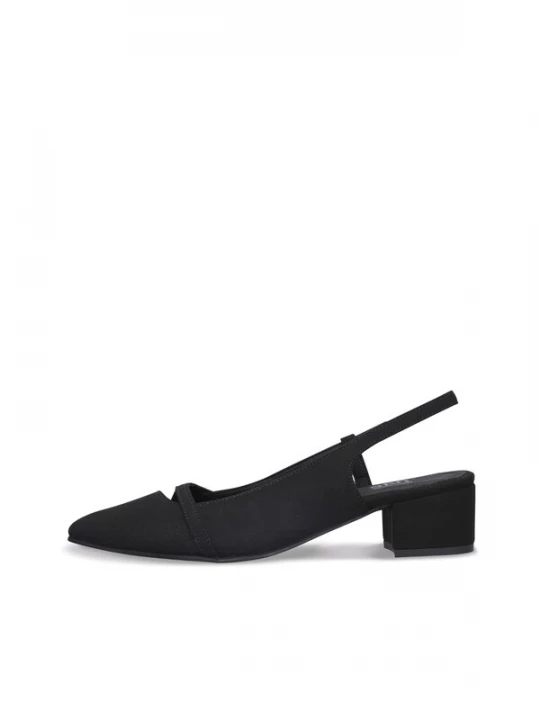 Foto van product nae Vegan Shoes Slingpumps 'SOLANE' zwart