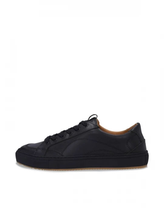 Foto van product nae Vegan Shoes Sneakers hoog 'KARIO' zwart