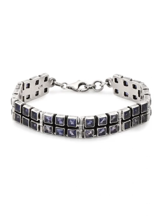 Foto van product NAEMI Armband blauw / zilver