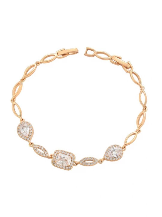 Foto van product faina Armband rose-goud / transparant