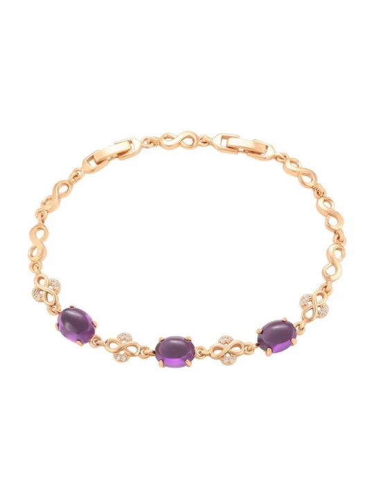 Foto van product NAEMI Armband goud / lila